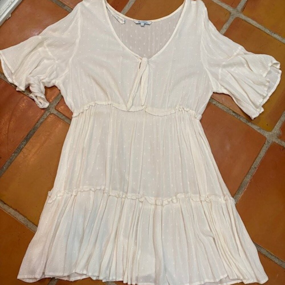 White cotton dress